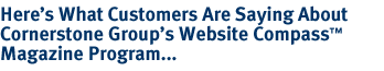 Website Compass Customer Testimonials