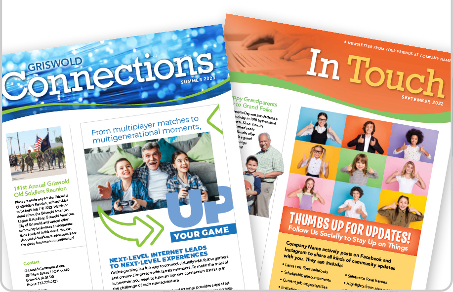 Cornerstone Group marketing turnkey print newsletters