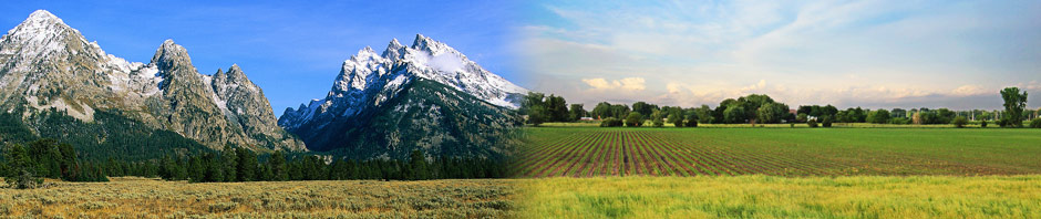 A veiw of Twin Sisters Mountain near Fort Collins Colorado