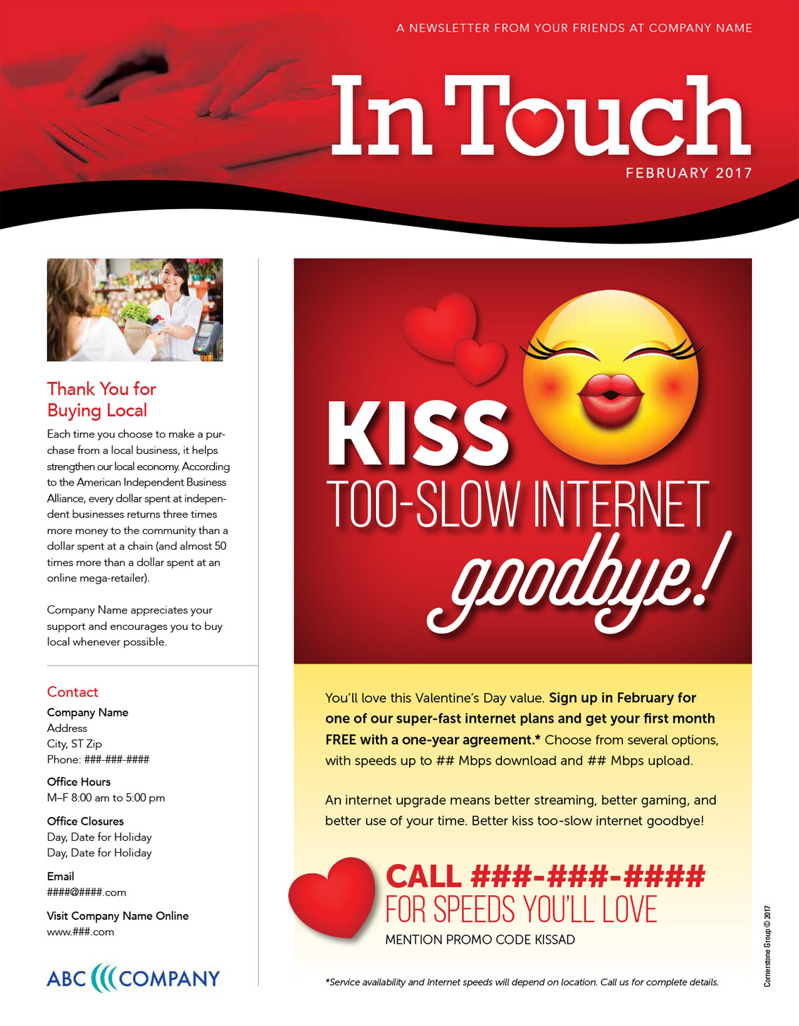 newsletters samples